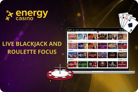 Blackjack and roulete