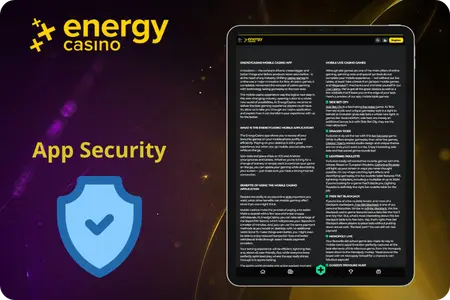 Energy account and money safe